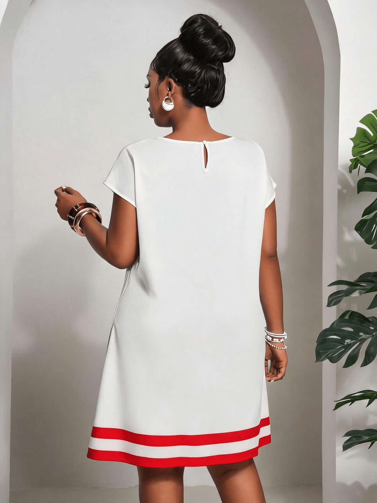 Ms Beck 1950 Chic Mini Dress