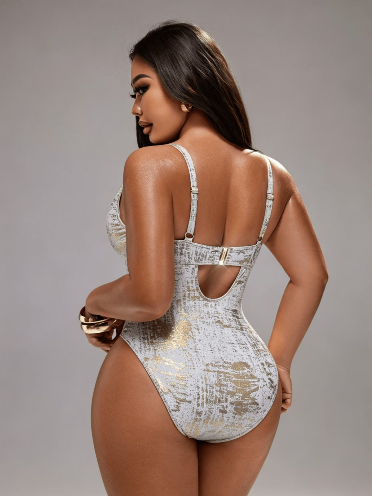 Amanda 1 Pcs Chic  Swimwear