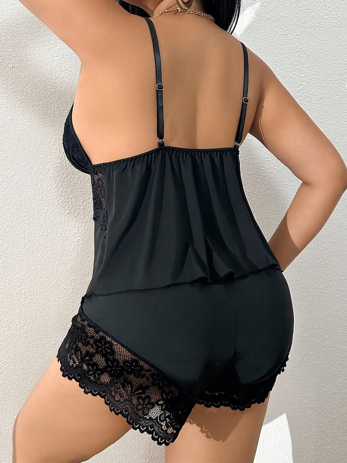 Donna Silk Sleepwear Short Set