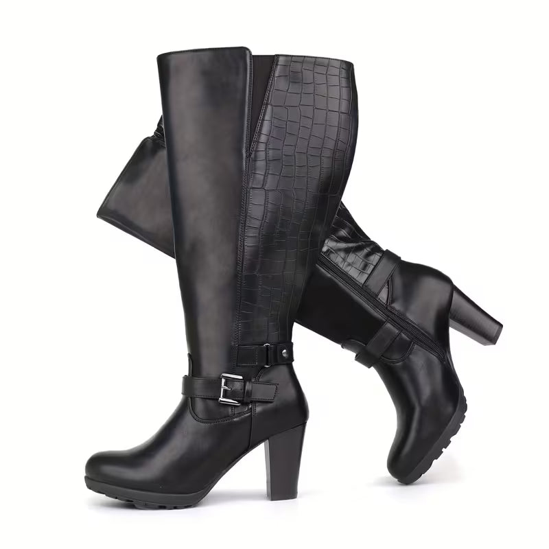 Donna Wide Calf Boots