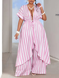 2 PCS Long Top With Matching Pants