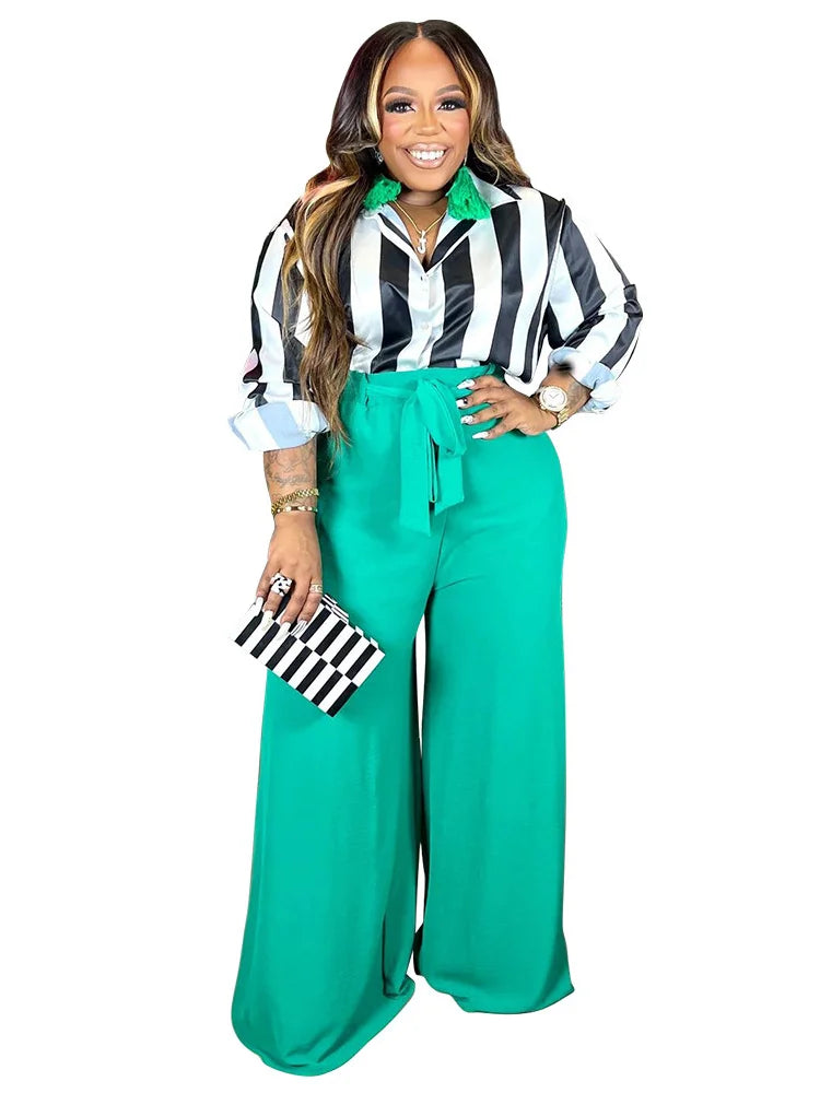 Dipsy Wide leg Pants Set