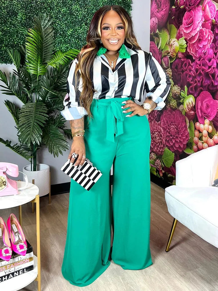 Dipsy Wide leg Pants Set